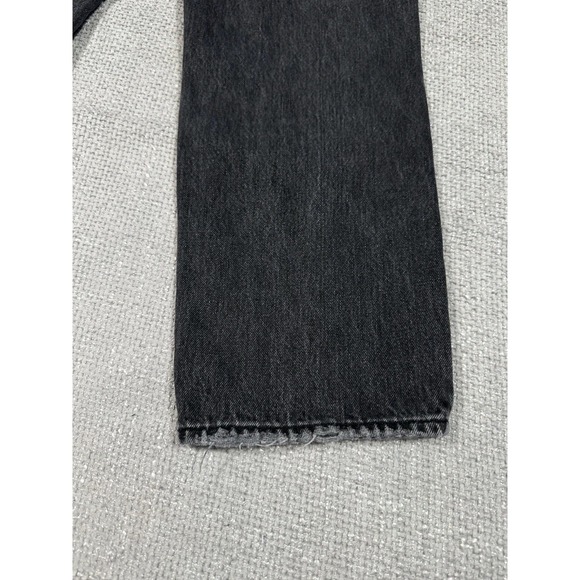 Good American Jeans Womens 27/4 Black Good Heritage Straight Stretch GNDU999BT - Picture 13 of 14